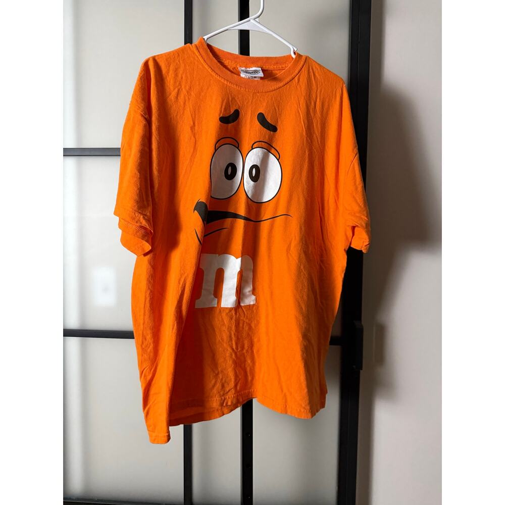 Official M&M's Orange Tshirt Size XL